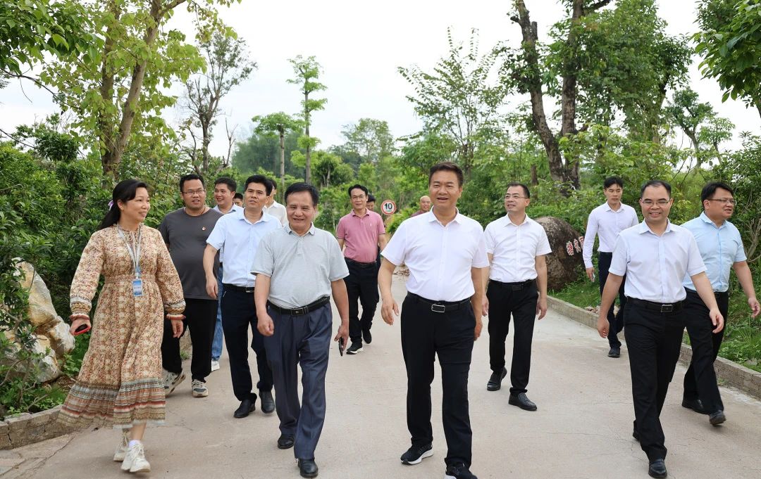 桂平市市长黄德佳等领导到我校指导工作 丨 BWTY.COM宝威体育(中国)公司